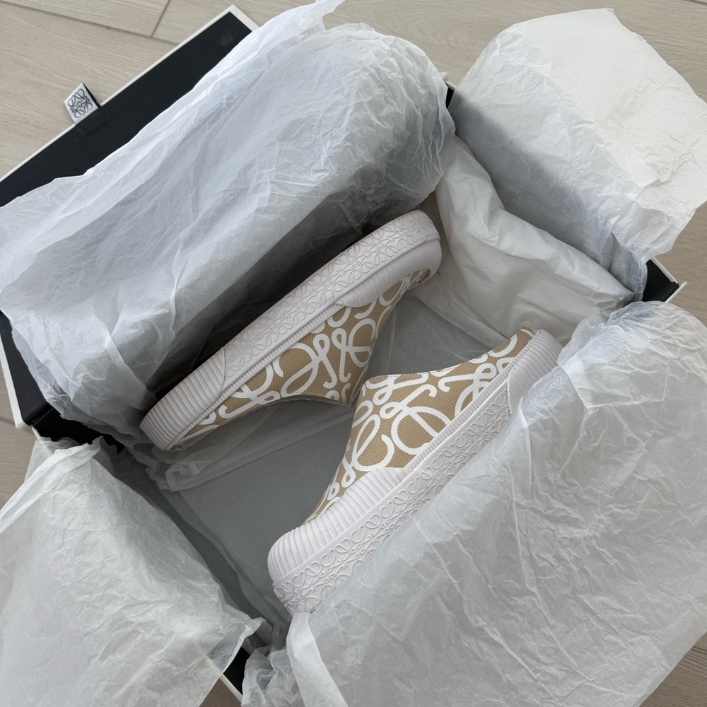 Loewe Canvas Printed Mules - Picture 6 of 8